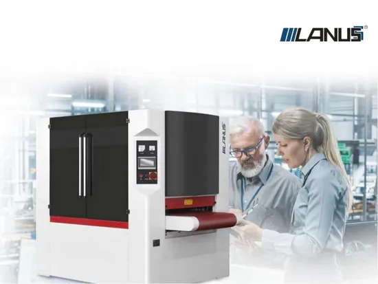 Trattamento superficiale automatico semplificato della sbavatrice per parti in lamiera